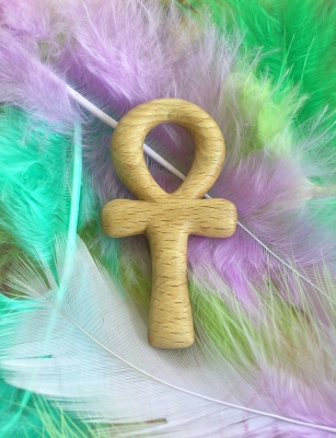 Ankh aus Buche